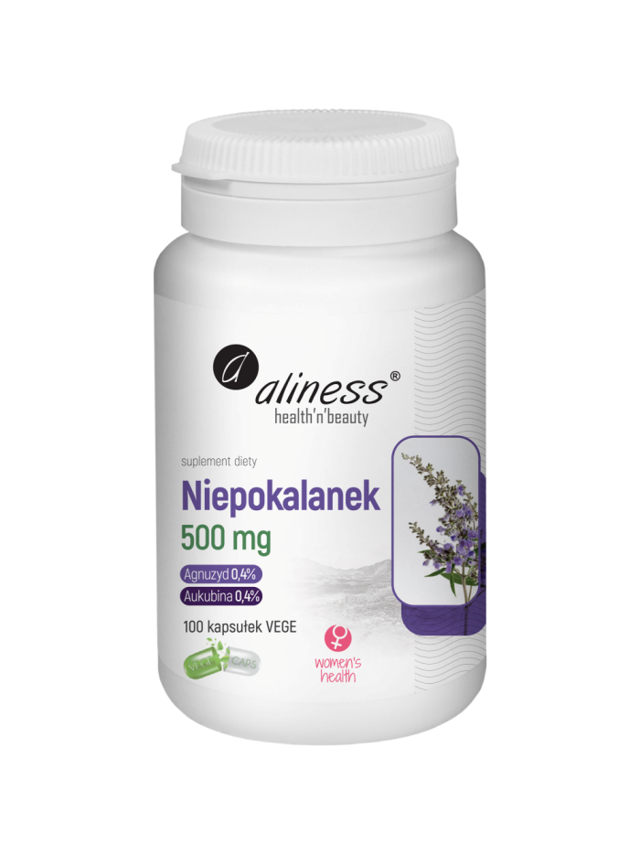 ALINESS Niepokalanek 500mg 100 vcaps w Pakuj ZDROWIE Gdańsk Wrzeszcz