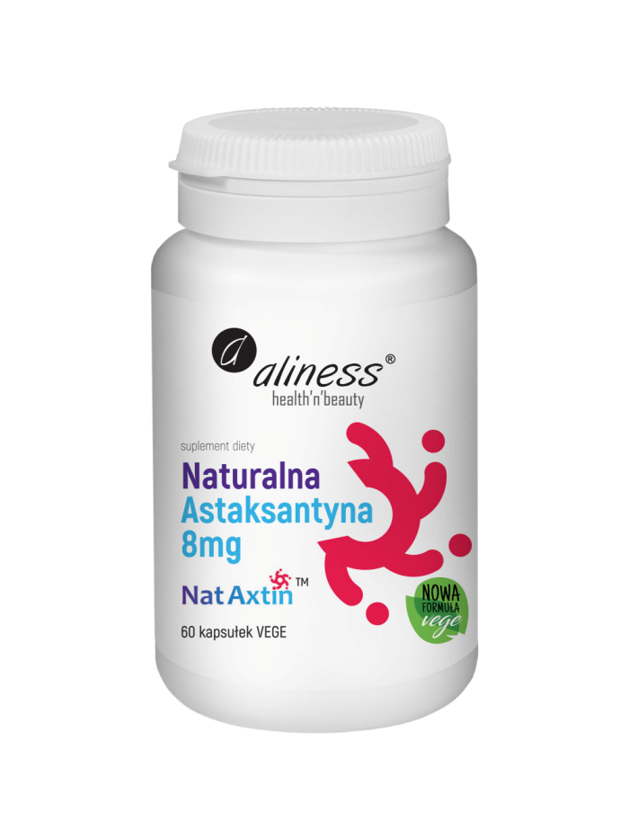 ALINESS Naturalna Astaksantyna 8mg 60 vcaps w Pakuj ZDROWIE Gdańsk Wrzeszcz