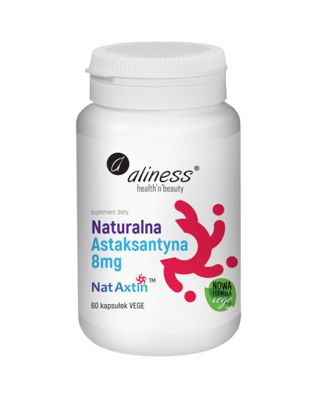 ALINESS Naturalna Astaksantyna 8mg 60 vcaps w Pakuj ZDROWIE Gdańsk Wrzeszcz