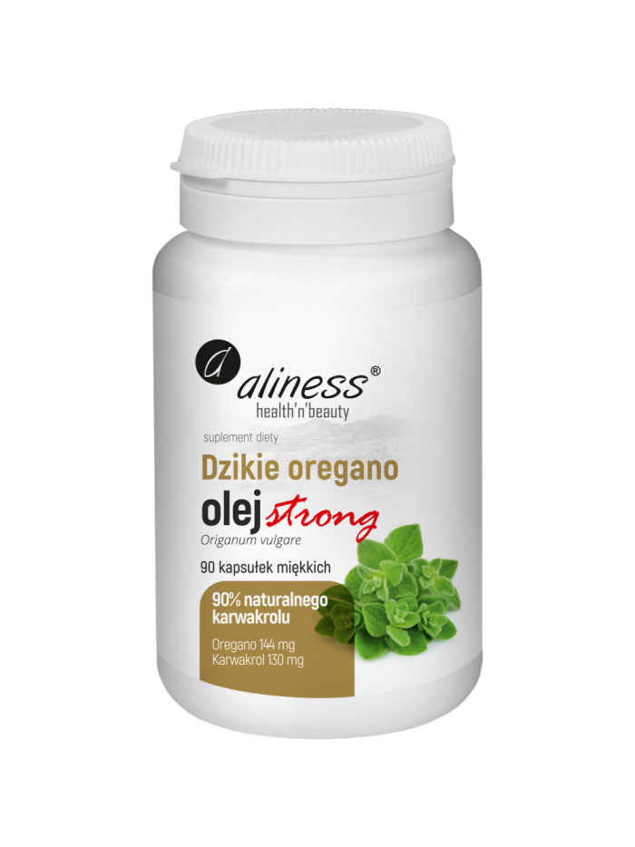 ALINESS Dzikie oregano Olej strong 90 caps w Pakuj ZDROWIE Gdańsk Wrzeszcz