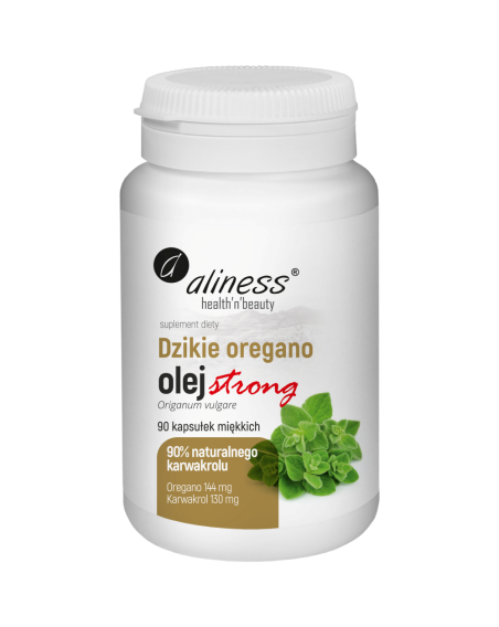 ALINESS Dzikie oregano Olej strong 90 caps w Pakuj ZDROWIE Gdańsk Wrzeszcz