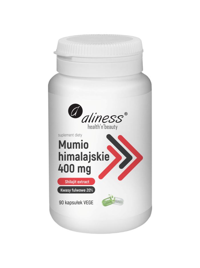ALINESS Mumio himalajskie 400mg 90 vcaps w Pakuj ZDROWIE Gdańsk Wrzeszcz