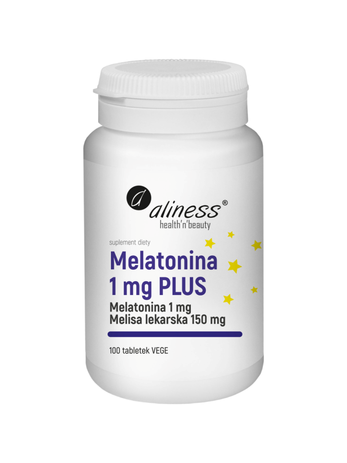 ALINESS Melatonina 1mg Plus 100 vtabs w Pakuj ZDROWIE Gdańsk Wrzeszcz
