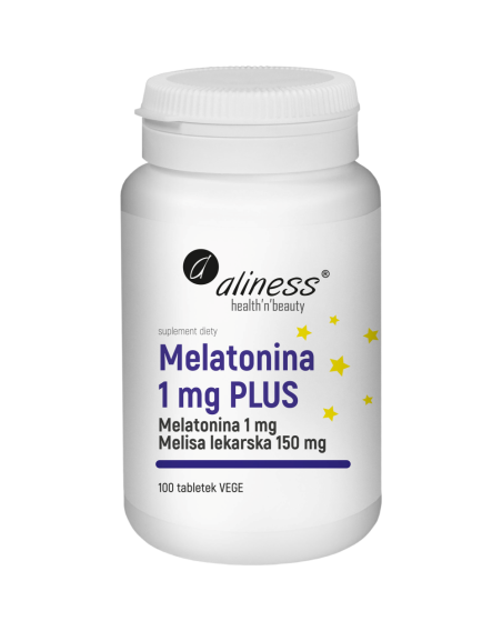 ALINESS Melatonina 1mg Plus 100 vtabs w Pakuj ZDROWIE Gdańsk Wrzeszcz