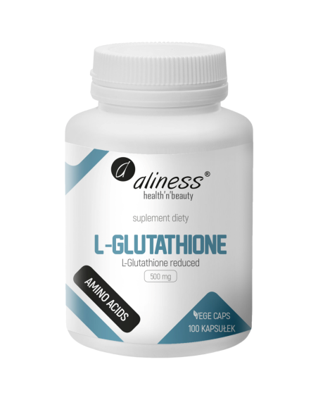 ALINESS L-Glutathione Reduced 500mg 100 vcaps w Pakuj ZDROWIE Gdańsk Wrzeszcz