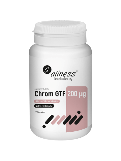 ALINESS Chrom GTF 200mcg 100 tabs w Pakuj ZDROWIE Gdańsk Wrzeszcz