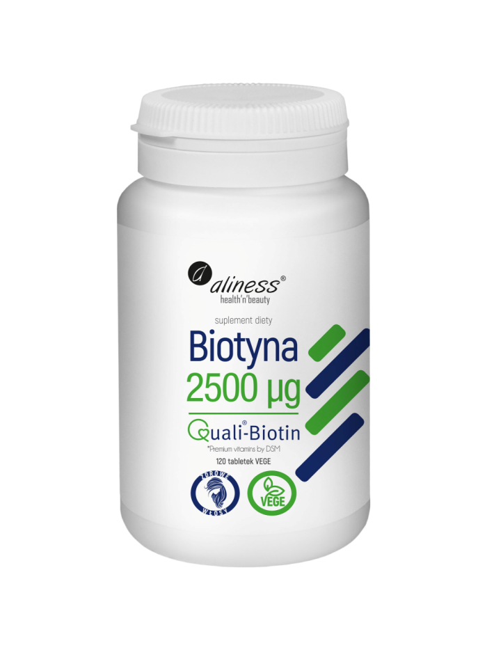 ALINESS Biotyna 2500mcg 120 vtabs w Pakuj ZDROWIE Gdańsk Wrzeszcz