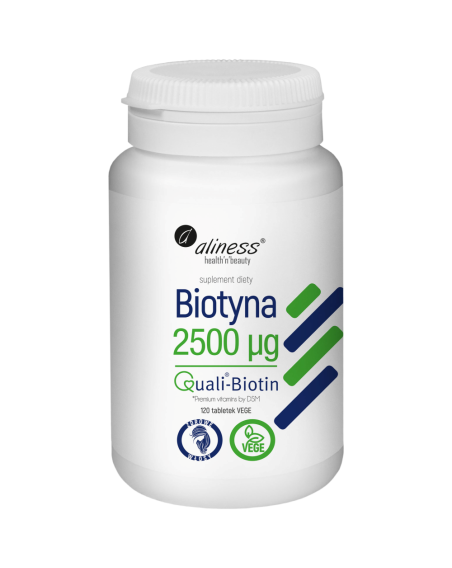 ALINESS Biotyna 2500mcg 120 vtabs w Pakuj ZDROWIE Gdańsk Wrzeszcz