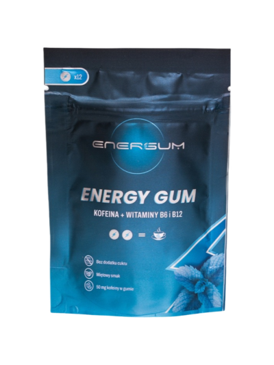ENERGUM Energy Gum 12 szt w Pakuj ZDROWIE Gdańsk Wrzeszcz