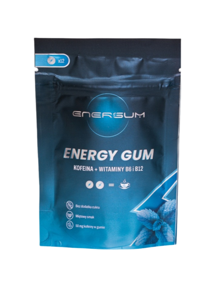ENERGUM Energy Gum 12 szt w Pakuj ZDROWIE Gdańsk Wrzeszcz