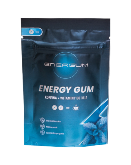 ENERGUM Energy Gum 12 szt w Pakuj ZDROWIE Gdańsk Wrzeszcz