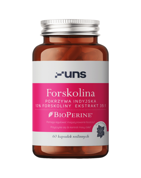 UNS Forskolina + Bioperine 60 vcaps w Pakuj ZDROWIE Gdańsk Wrzeszcz