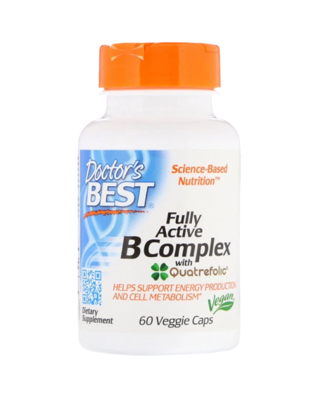 DOCTOR'S BEST Fully Active B Complex 60 vcaps w Pakuj ZDROWIE Gdańsk Wrzeszcz