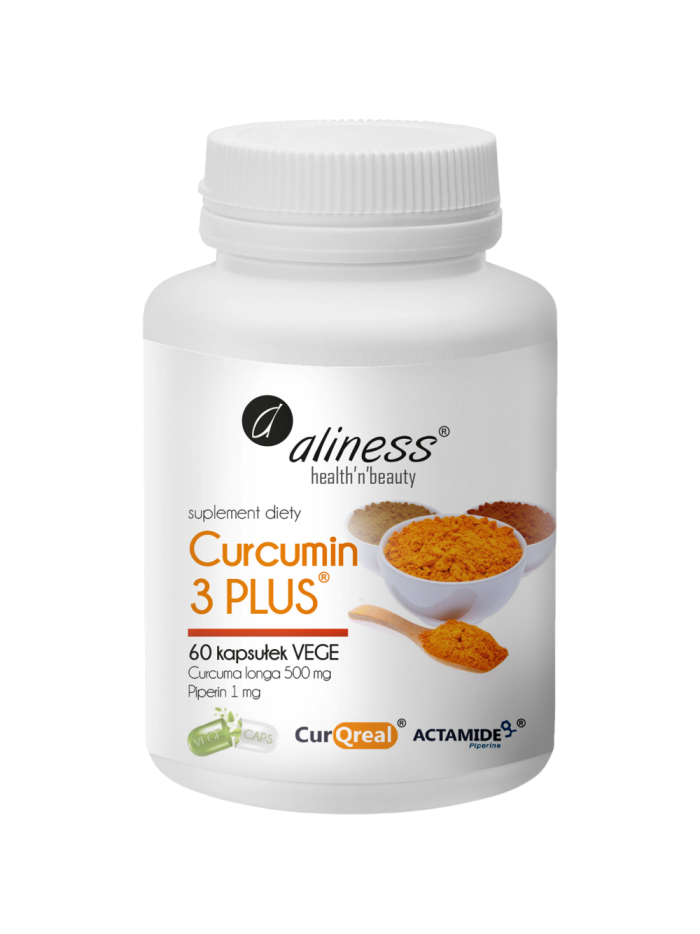 ALINESS Curcumin 3 Plus 60 vcaps w Pakuj ZDROWIE Gdańsk Wrzeszcz