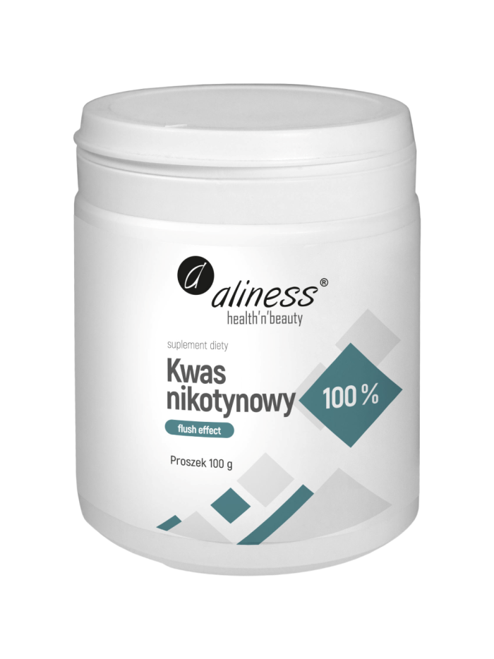 ALINESS Kwas nikotynowy 100% 100 g w Pakuj ZDROWIE Gdańsk Wrzeszcz
