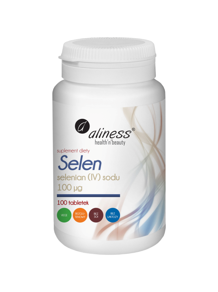 ALINESS Selen Selenian (IV) sodu 100mcg 100 tabs w Pakuj ZDROWIE Gdańsk Wrzeszcz