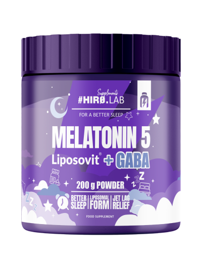 HIRO.LAB Melatonin 5 Liposovit + GABA 200 g w Pakuj ZDROWIE Gdańsk Wrzeszcz