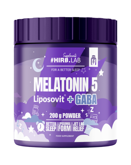 HIRO.LAB Melatonin 5 Liposovit + GABA 200 g w Pakuj ZDROWIE Gdańsk Wrzeszcz