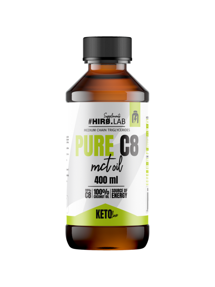 HIRO.LAB Pure C8 MCT Oil 400 ml w Pakuj ZDROWIE Gdańsk Wrzeszcz