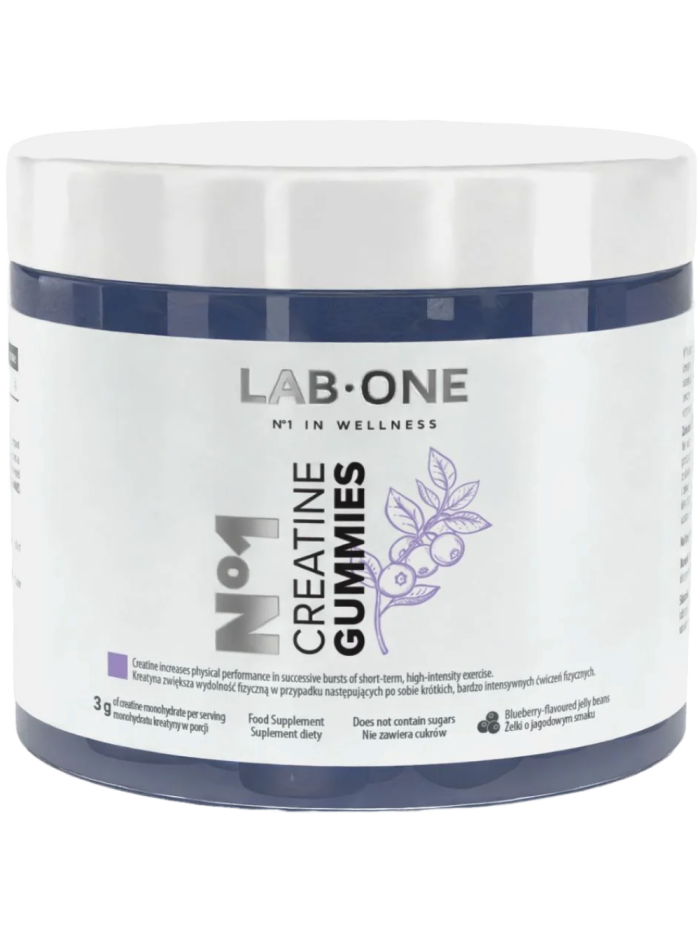 LAB ONE N°1 Creatine Gummies C 60 żelek w Pakuj ZDROWIE Gdańsk Wrzeszcz