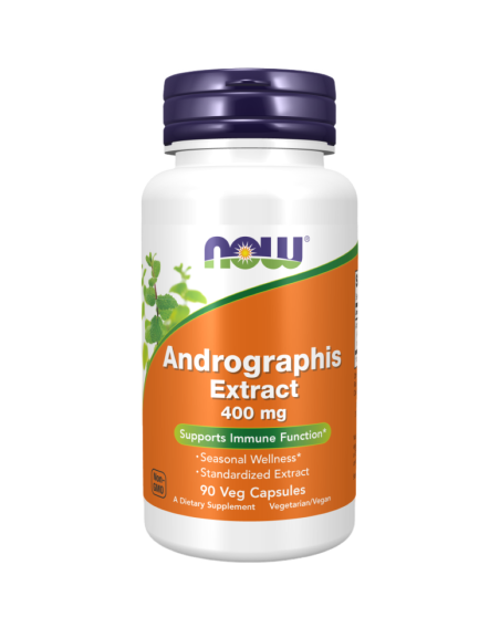 NOW FOODS Andrographis Extract 400mg 90 vcaps w Pakuj ZDROWIE Gdańsk Wrzeszcz