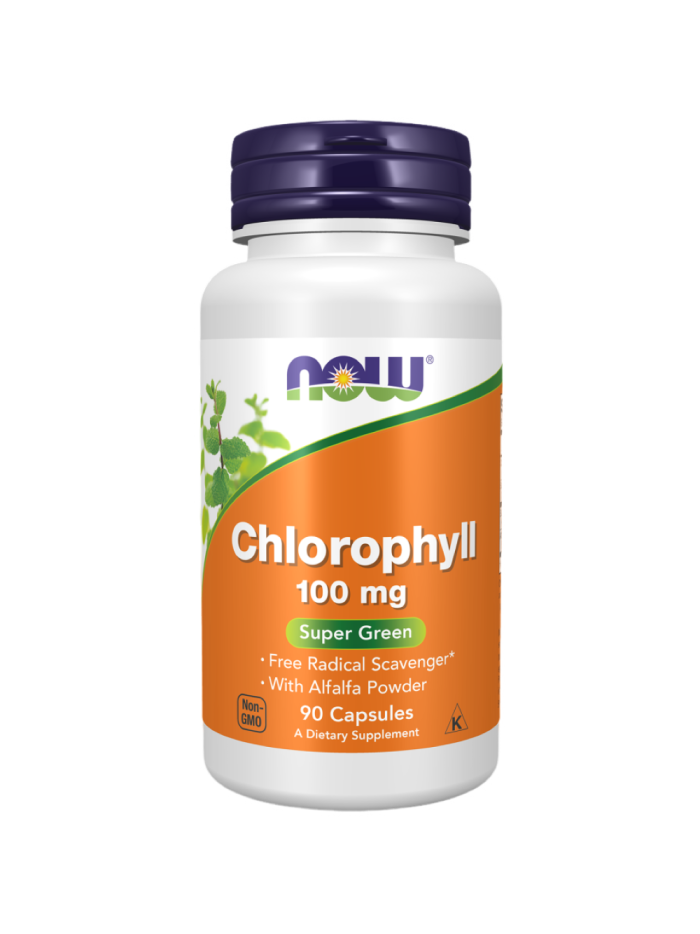 NOW FOODS Chlorophyll 100mg 90 vcaps w Pakuj ZDROWIE Gdańsk Wrzeszcz