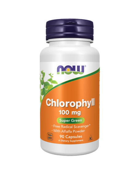 NOW FOODS Chlorophyll 100mg 90 vcaps w Pakuj ZDROWIE Gdańsk Wrzeszcz