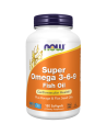 NOW FOODS Super Omega 3-6-9 1200mg Softgels 180 caps w Pakuj ZDROWIE Gdańsk Wrzeszcz