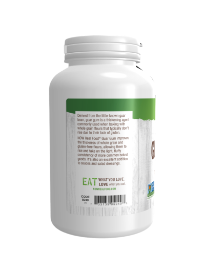 Tył NOW FOODS Guma Guar Powder 227 g w Pakuj ZDROWIE Gdańsk Wrzeszcz