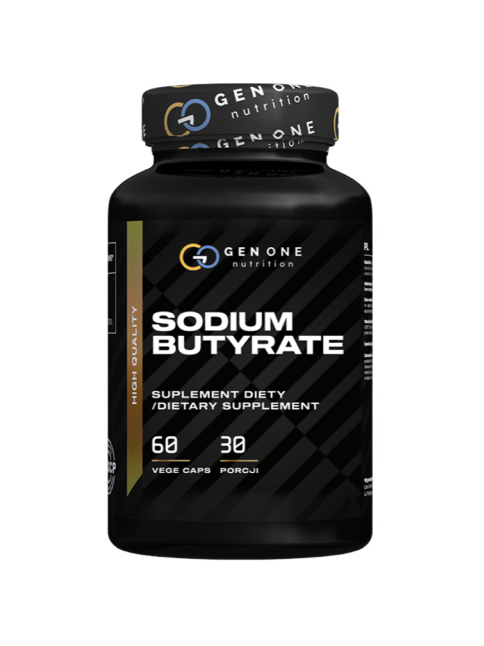 GEN ONE Sodium Butyrate 60 caps w Pakuj ZDROWIE Gdańsk Wrzeszcz