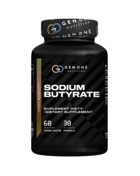 GEN ONE Sodium Butyrate 60 caps w Pakuj ZDROWIE Gdańsk Wrzeszcz