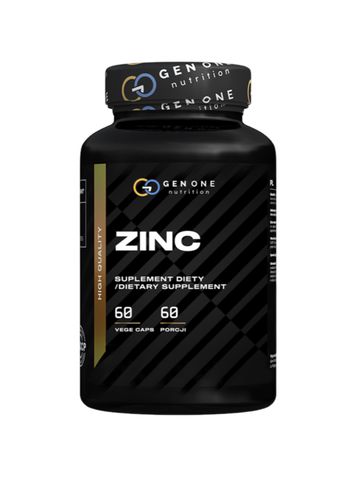 GEN ONE Zinc 60 vcaps w Pakuj ZDROWIE Gdańsk Wrzeszcz