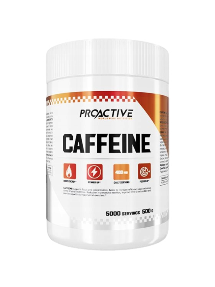 PROACTIVE Caffeine Powder 500 g w Pakuj ZDROWIE Gdańsk Wrzeszcz