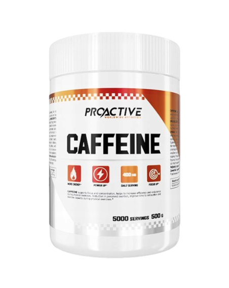 PROACTIVE Caffeine Powder 500 g w Pakuj ZDROWIE Gdańsk Wrzeszcz