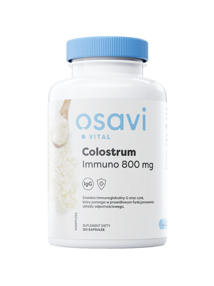 OSAVI Colostrum Immuno 800mg 120 caps w Pakuj ZDROWIE Gdańsk Wrzeszcz