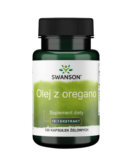 SWANSON Olej z Oregano 10:1 120 caps w Pakuj ZDROWIE Gdańsk Wrzeszcz