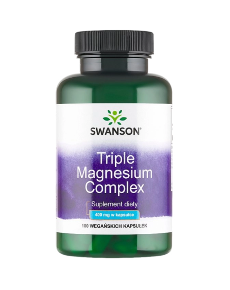 SWANSON Triple Magnesium Complex 100 vcaps w Pakuj ZDROWIE Gdańsk Wrzeszcz