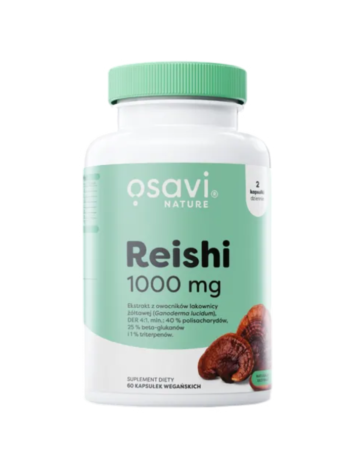 OSAVI Reishi 1000mg 60 vcaps w Pakuj ZDROWIE Gdańsk Wrzeszcz