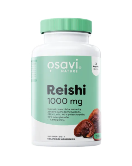 OSAVI Reishi 1000mg 60 vcaps w Pakuj ZDROWIE Gdańsk Wrzeszcz