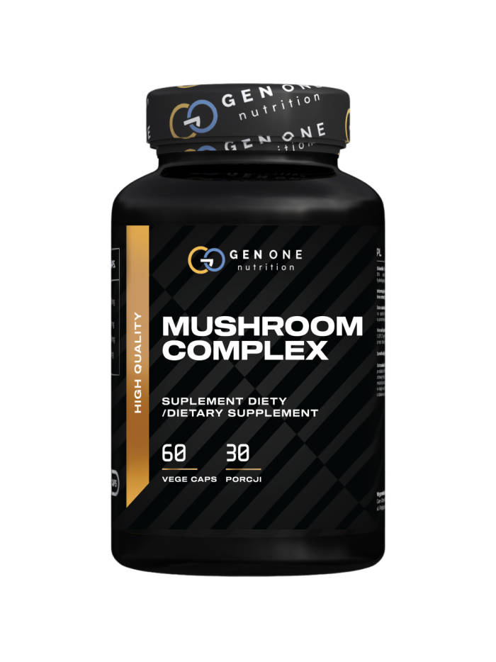 GEN ONE Mushroom Complex 60 vcaps w Pakuj ZDROWIE Gdańsk Wrzeszcz