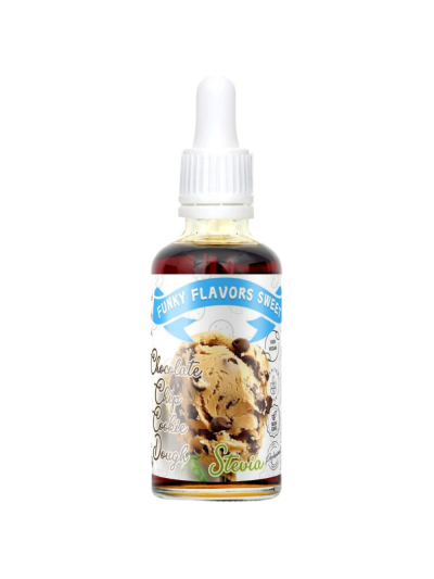 FUNKY FLAVORS Sweet Chocolate chip cookie dough Stevia 50 ml w Pakuj ZDROWIE Gdańsk Wrzeszcz