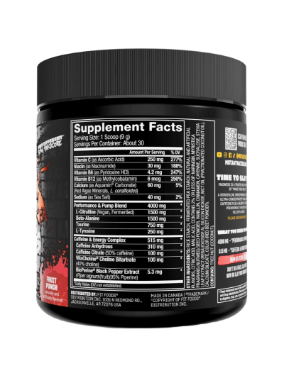 Skład PVL Mutant Madness 270 g w Pakuj ZDROWIE Gdańsk Wrzeszcz