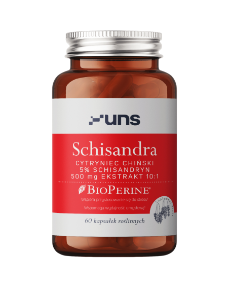 UNS Schizandra + Bioperine 60 vcaps w Pakuj ZDROWIE Gdańsk Wrzeszcz