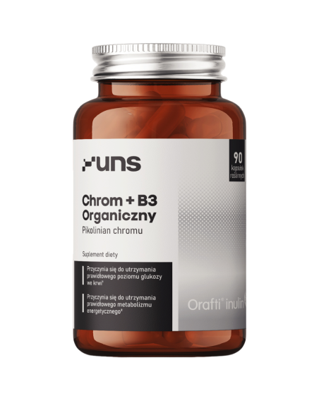 UNS Chrom organiczny + B3 90 vcaps w Pakuj ZDROWIE Gdańsk Wrzeszcz