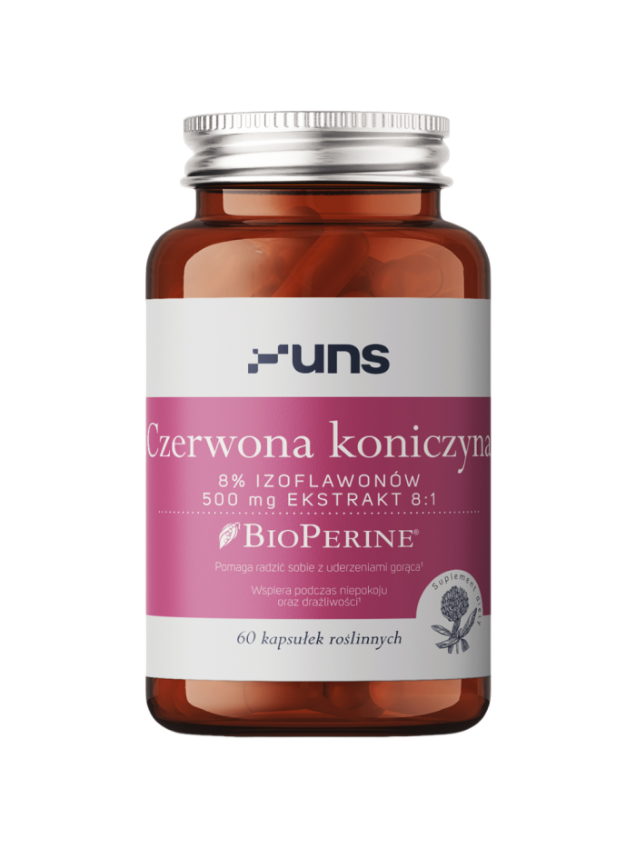 UNS Czerwona koniczyna + Bioperine 60 vcaps w Pakuj ZDROWIE Gdańsk Wrzeszcz