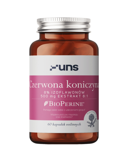 UNS Czerwona koniczyna + Bioperine 60 vcaps w Pakuj ZDROWIE Gdańsk Wrzeszcz