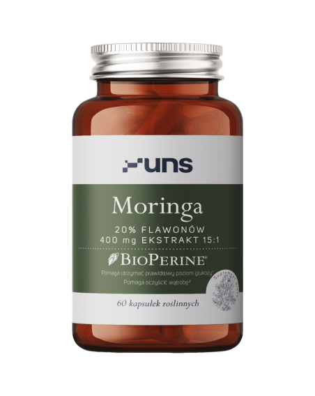 UNS Moringa + Bioperine 60 vcaps w Pakuj ZDROWIE Gdańsk Wrzeszcz