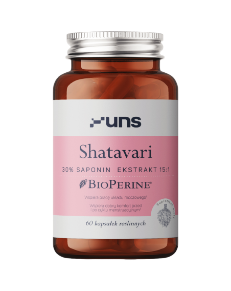 UNS Shatavari + Bioperine 60 vcaps w Pakuj ZDROWIE Gdańsk Wrzeszcz