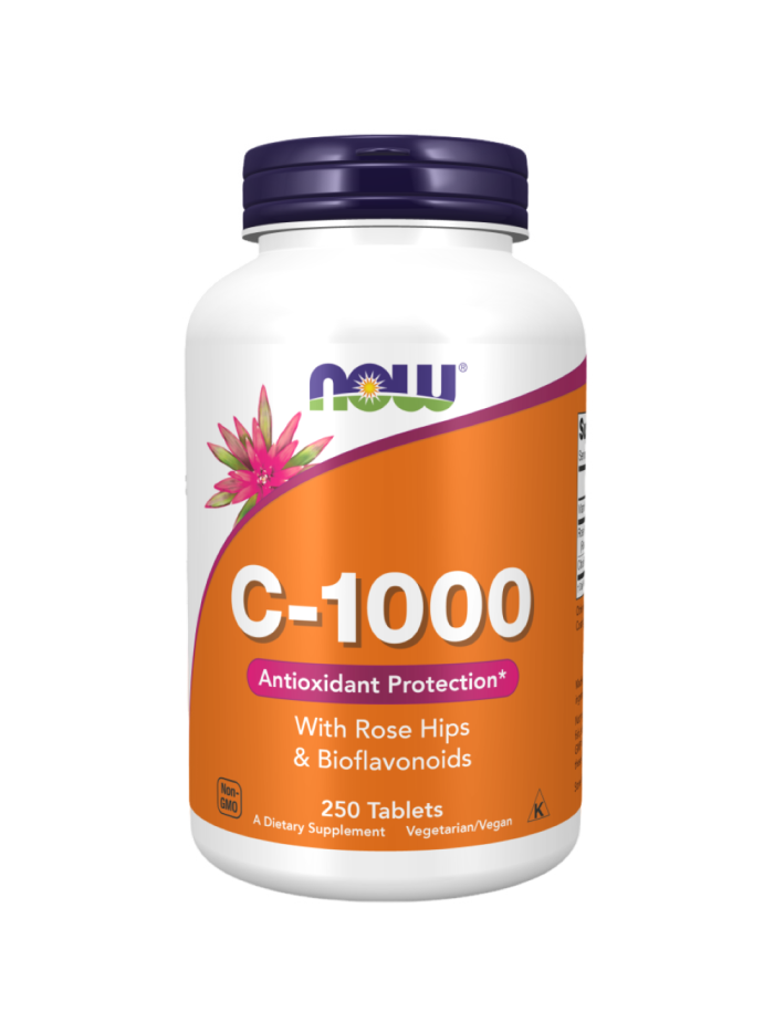 NOW FOODS Vitamin C-1000 Bioflavonoids 250 tabs w Pakuj ZDROWIE Gdańsk Wrzeszcz