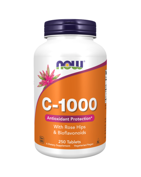 NOW FOODS Vitamin C-1000 Bioflavonoids 250 tabs w Pakuj ZDROWIE Gdańsk Wrzeszcz